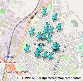 Mappa Via dei Lauri, 04010 Aprilia LT, Italia (0.364)