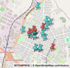 Mappa Via dei Lauri, 04010 Aprilia LT, Italia (0.344)