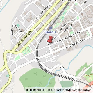 Mappa Largo San felice, 11, 86088 Isernia, Isernia (Molise)