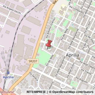 Mappa Piazza Do, 04011 Aprilia, Latina (Lazio)