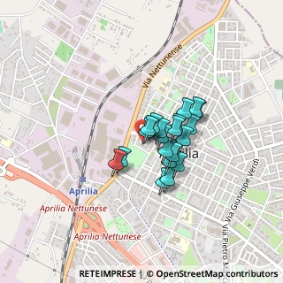 Mappa Via Peschiera, 04011 Aprilia LT, Italia (0.284)