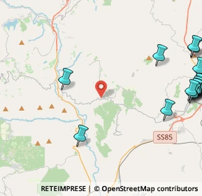 Mappa Via bivio, 86070 Fornelli IS, Italia (7.1345)