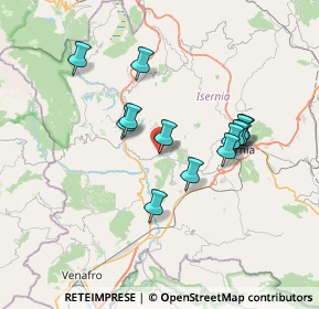 Mappa Via bivio, 86070 Fornelli IS, Italia (6.51154)