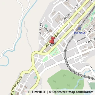 Mappa Via Fortini Michele, 29, 86170 Isernia, Isernia (Molise)