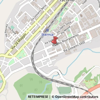 Mappa Corso Risorgimento, 74, 86170 Isernia, Isernia (Molise)