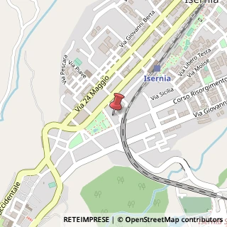 Mappa Via Alcide de Gasperi, 23, 86170 Isernia, Isernia (Molise)
