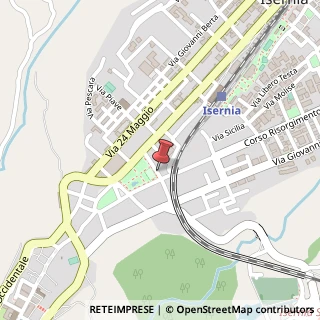 Mappa Via Alcide de Gasperi, 27, 86170 Isernia, Isernia (Molise)