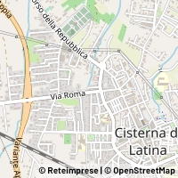 Peta Cisterna di Latina