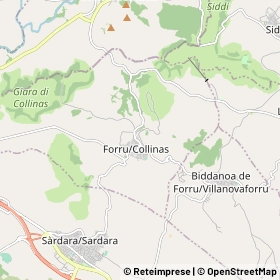 Mappa Collinas