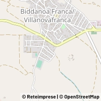 Kaart Villanovafranca