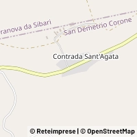 Map San Demetrio Corone