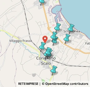 Mappa 87064 Corigliano Calabro CS, Italia (1.74273)