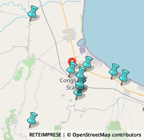 Mappa 87064 Corigliano Calabro CS, Italia (3.91273)