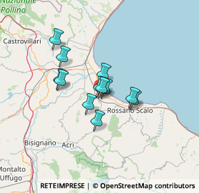 Mappa 87064 Corigliano Calabro CS, Italia (9.85)