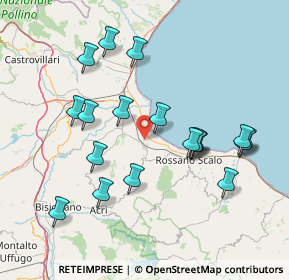 Mappa 87064 Corigliano Calabro CS, Italia (16.67842)