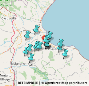 Mappa 87064 Corigliano Calabro CS, Italia (10.15588)