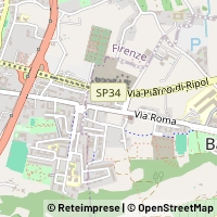 Map Bagno a Ripoli