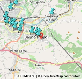 Mappa Via Gianfranco Mattei, 50012 Bagno A Ripoli FI, Italia (3.10167)