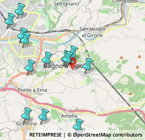 Mappa Via Gianfranco Mattei, 50012 Bagno A Ripoli FI, Italia (2.44769)