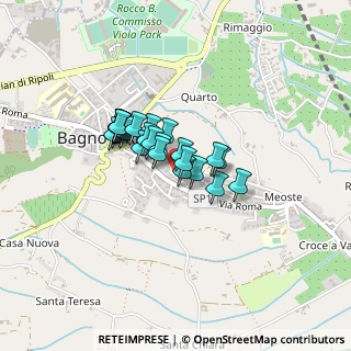 Mappa Via Gianfranco Mattei, 50012 Bagno A Ripoli FI, Italia (0.264)