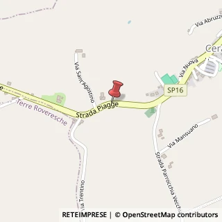 Mappa Strada piagge, 61039 San Costanzo, Pesaro e Urbino (Marche)