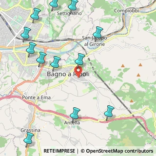 Mappa Strada Vicinale Martellina, 50012 Bagno A Ripoli FI, Italia (2.94583)