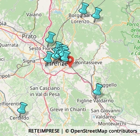 Mappa Strada Vicinale Martellina, 50012 Bagno A Ripoli FI, Italia (12.66615)