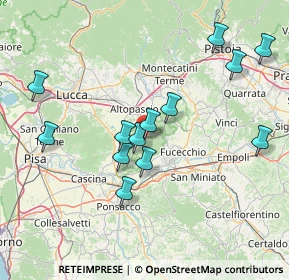 Mappa Via Marchetti, 56029 Santa Croce sull'Arno PI, Italia (15.46231)