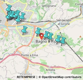 Mappa Via Enrico Bocci, 50012 Bagno A Ripoli FI, Italia (2.575)