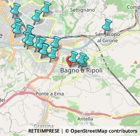 Mappa Via Enrico Bocci, 50012 Bagno A Ripoli FI, Italia (2.28842)