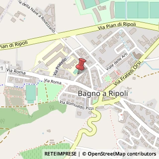 Mappa Via le Plessis Robinson, 1, 50012 Bagno a Ripoli, Firenze (Toscana)
