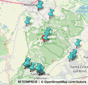 Mappa SP 8, 56029 Santa Croce sull'Arno PI, Italia (5.216)