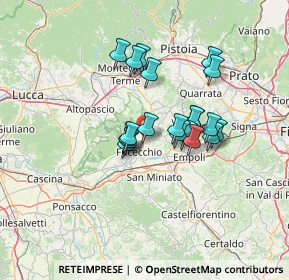 Mappa Via del Turricchio, 50054 Fucecchio FI, Italia (10.6235)