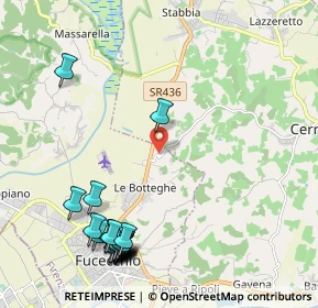 Mappa Via del Turricchio, 50054 Fucecchio FI, Italia (2.788)