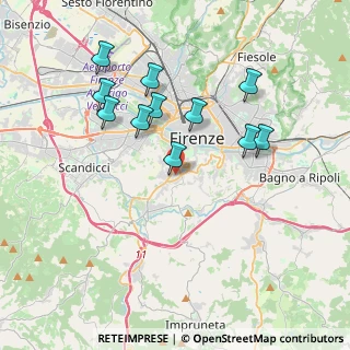 Mappa Via Benedetto Castelli, 50124 Firenze FI, Italia (3.67545)