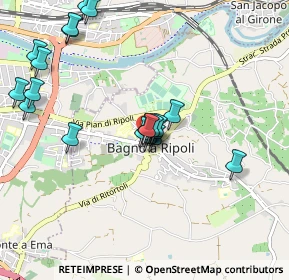 Mappa Via le Plessis Robinson, 50012 Bagno A Ripoli FI, Italia (0.9745)