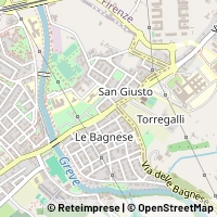 Mapa Scandicci