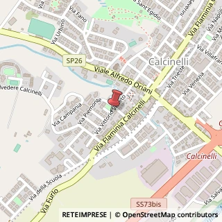 Mappa Via vittorio veneto 1, 61030 Saltara, Pesaro e Urbino (Marche)