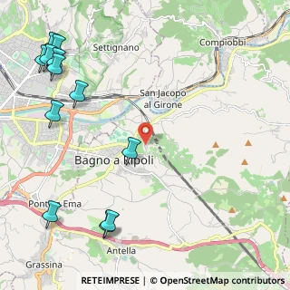 Mappa 50012 Rimaggio FI, Italia (3.22833)