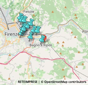 Mappa Via di Quarto, 50012 Bagno a Ripoli FI, Italia (3.79)