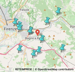 Mappa Via di Quarto, 50012 Bagno a Ripoli FI, Italia (4.05)