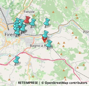 Mappa Via di Quarto, 50012 Bagno a Ripoli FI, Italia (4.30231)