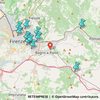 Mappa Via di Quarto, 50012 Bagno a Ripoli FI, Italia (4.80583)