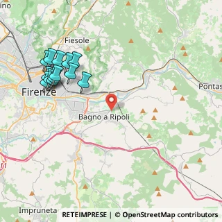 Mappa Via di Quarto, 50012 Bagno a Ripoli FI, Italia (5.00692)