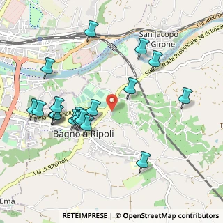 Mappa Via di Quarto, 50012 Bagno a Ripoli FI, Italia (1.0735)