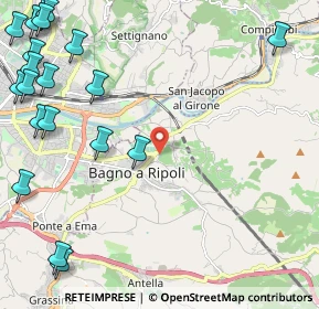 Mappa Via di Quarto, 50012 Bagno a Ripoli FI, Italia (3.4745)