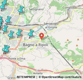 Mappa Via di Quarto, 50012 Bagno a Ripoli FI, Italia (3.9705)