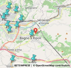 Mappa Via di Quarto, 50012 Bagno a Ripoli FI, Italia (3.11818)