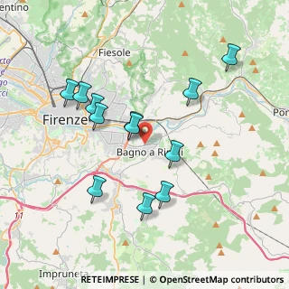 Mappa Via della Nave A Rovezzano, 50012 Bagno A Ripoli FI, Italia (3.725)