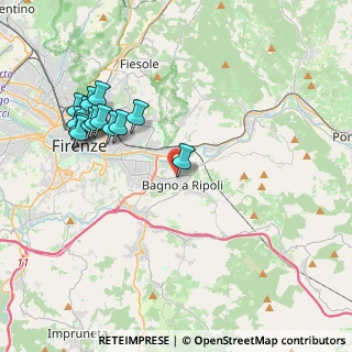 Mappa Via Pian di Ripoli angolo, 50012 Bagno A Ripoli FI, Italia (4.42857)